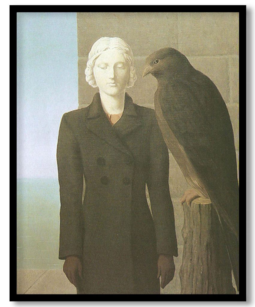 Deep waters by Rene Magritte (1941)