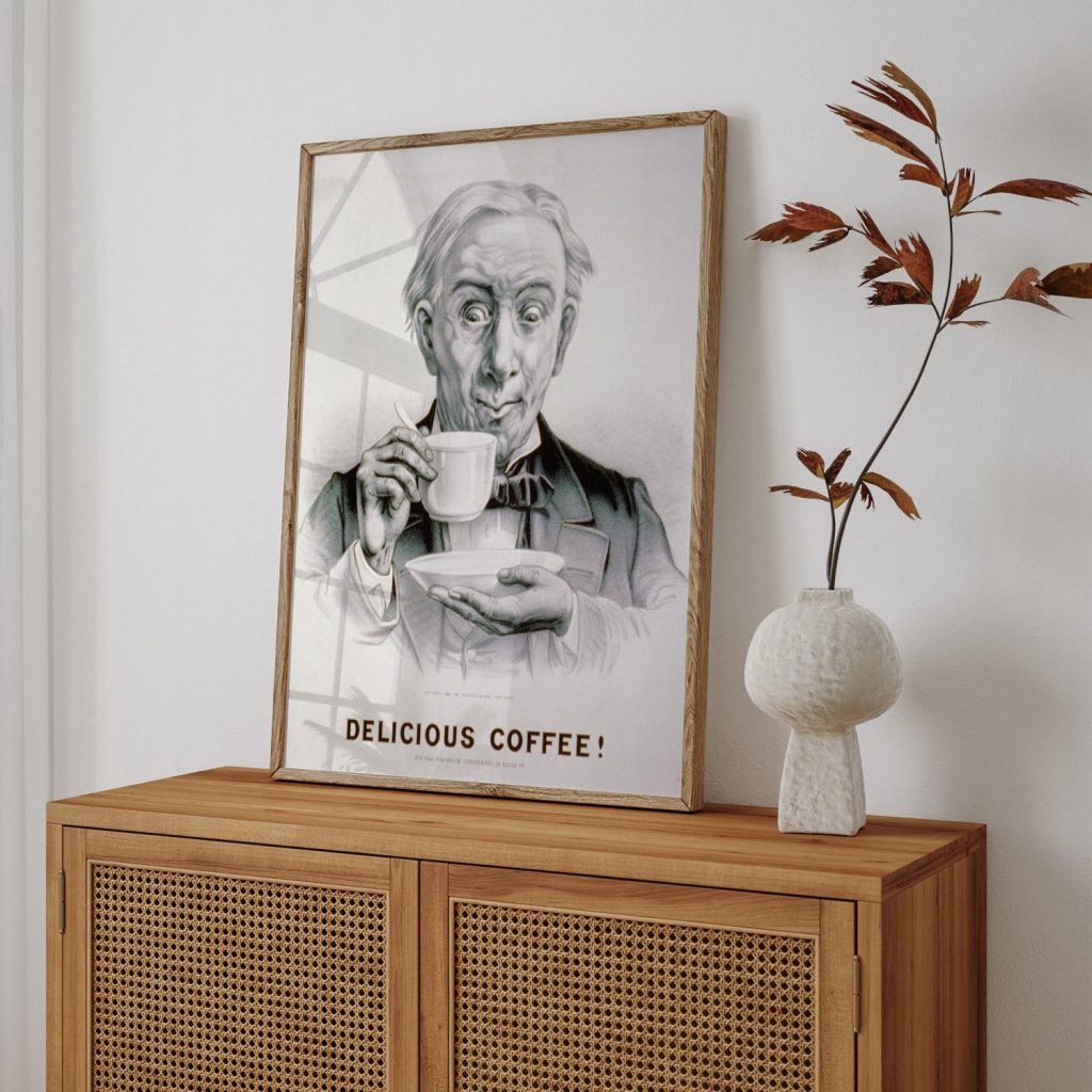Delicious Coffee! by Currier and Ives (1881)