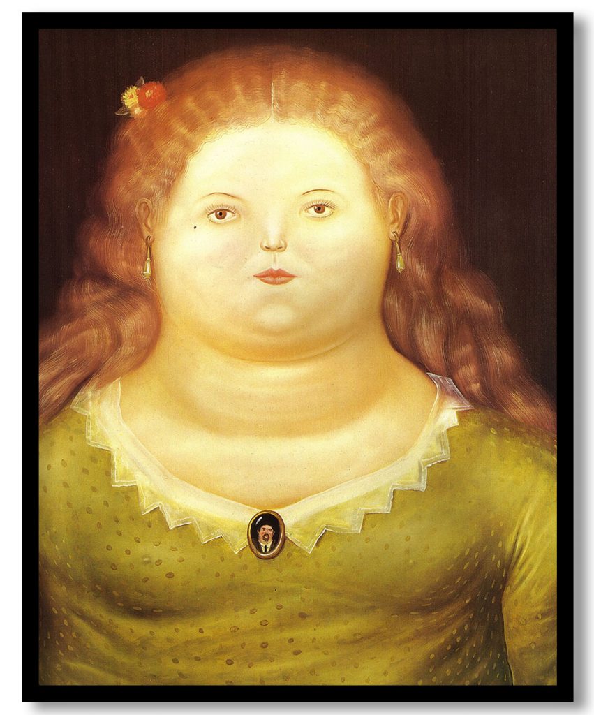Delphine by Fernando Botero (1972)