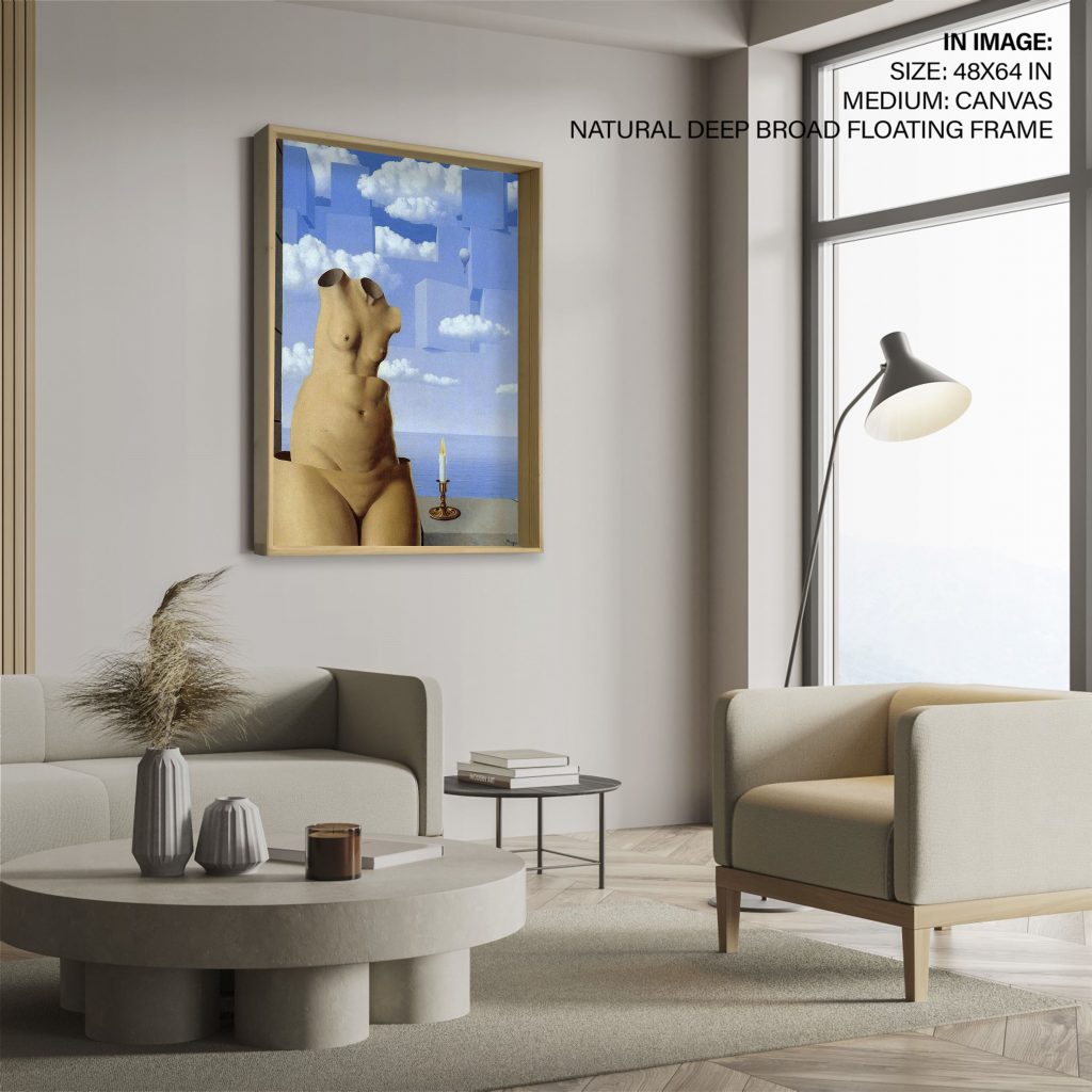 Delusions of grandeur by Rene Magritte (1948) BestOfBharat