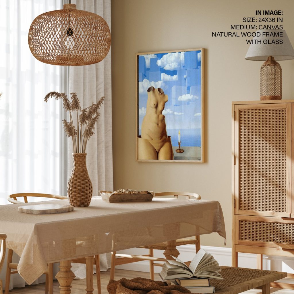 Delusions of grandeur by Rene Magritte (1948) BestOfBharat