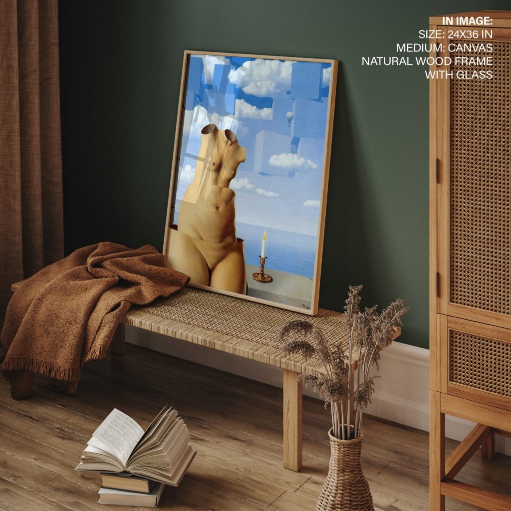 Delusions of grandeur by Rene Magritte (1948) BestOfBharat