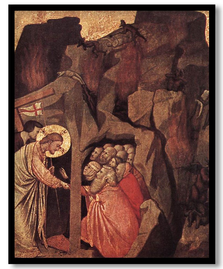 Descent into Limbo by Giotto (1320 1325)