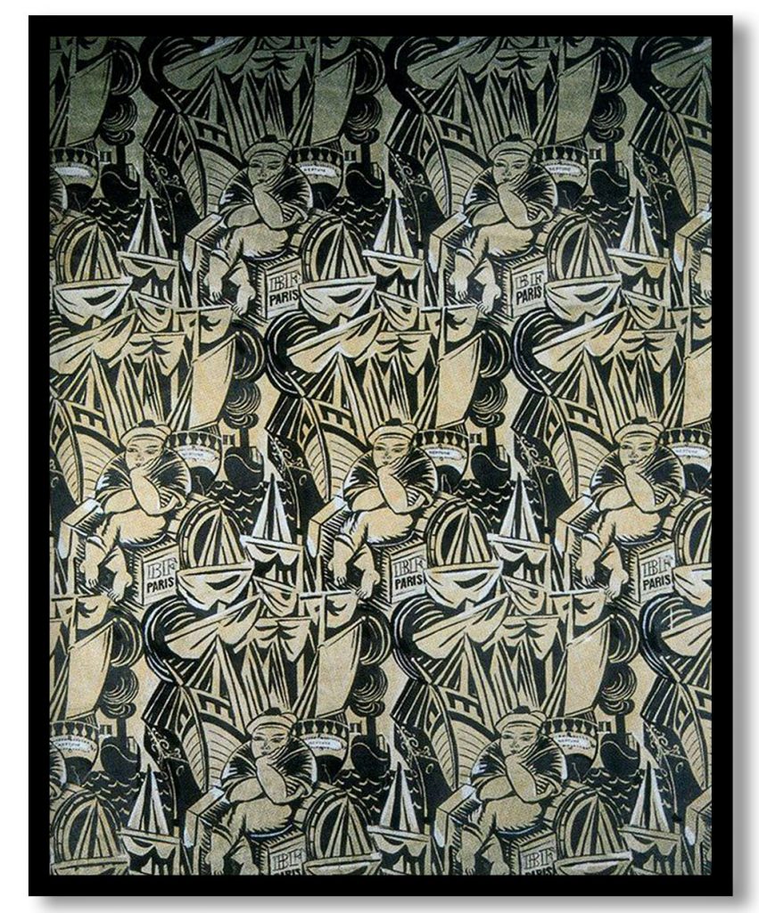 Design for fabric by Raoul Dufy (Date Unknown)