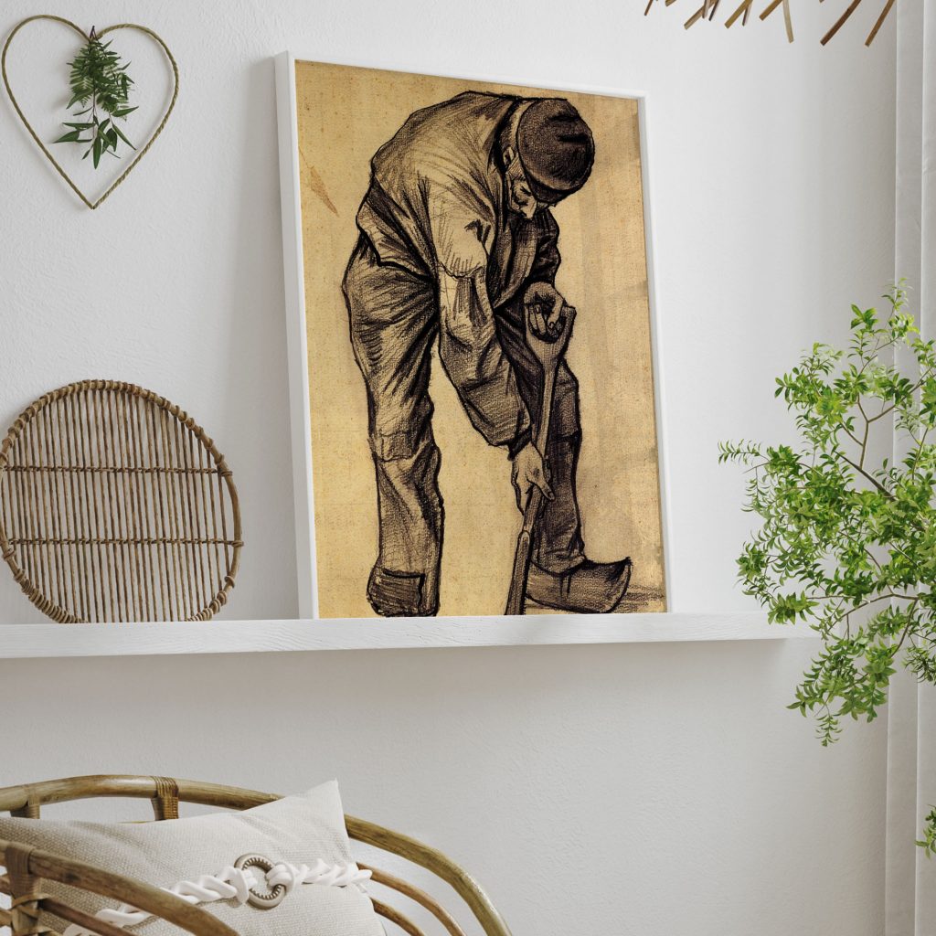 Digger by Vincent van Gogh (1882)