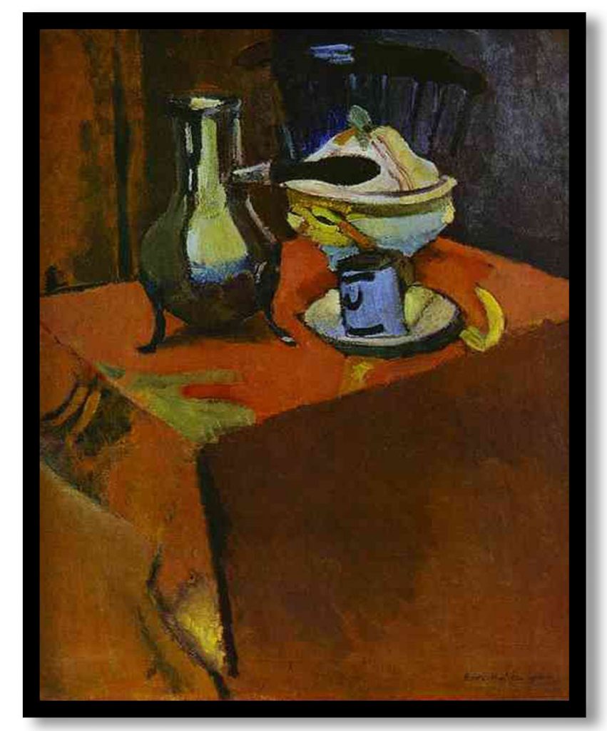 Dishes on a Table by Henri Matisse (1900)