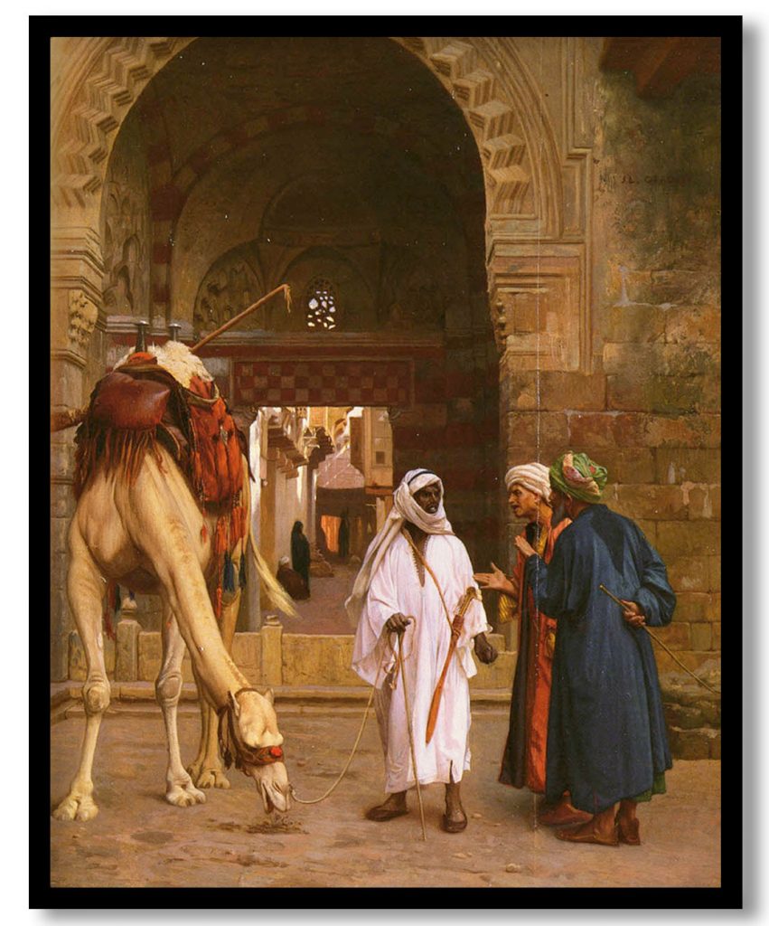 Dispute Arabs by Jean Leon Gerome (Date Unknown)