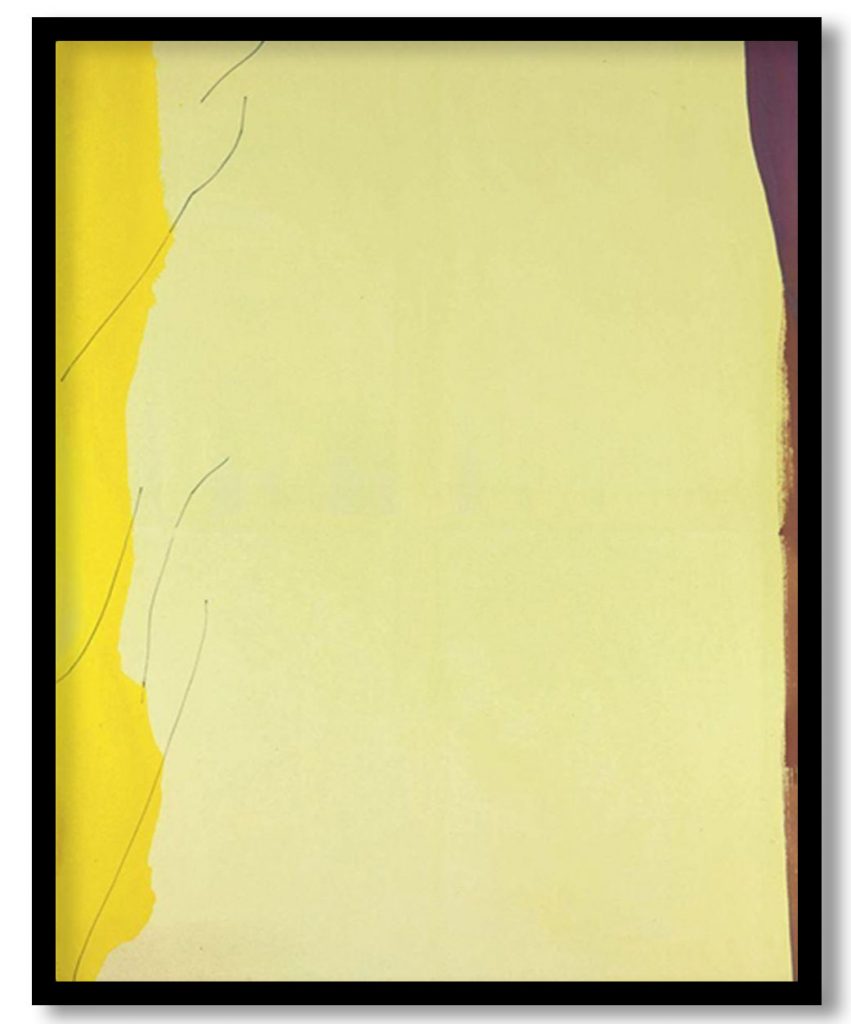 Distillation by Helen Frankenthaler (1973)