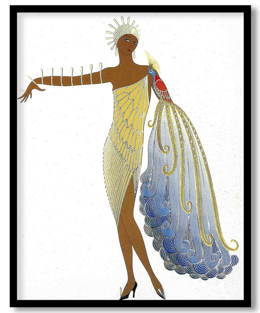 Diva II by Erte (Date Unknown)