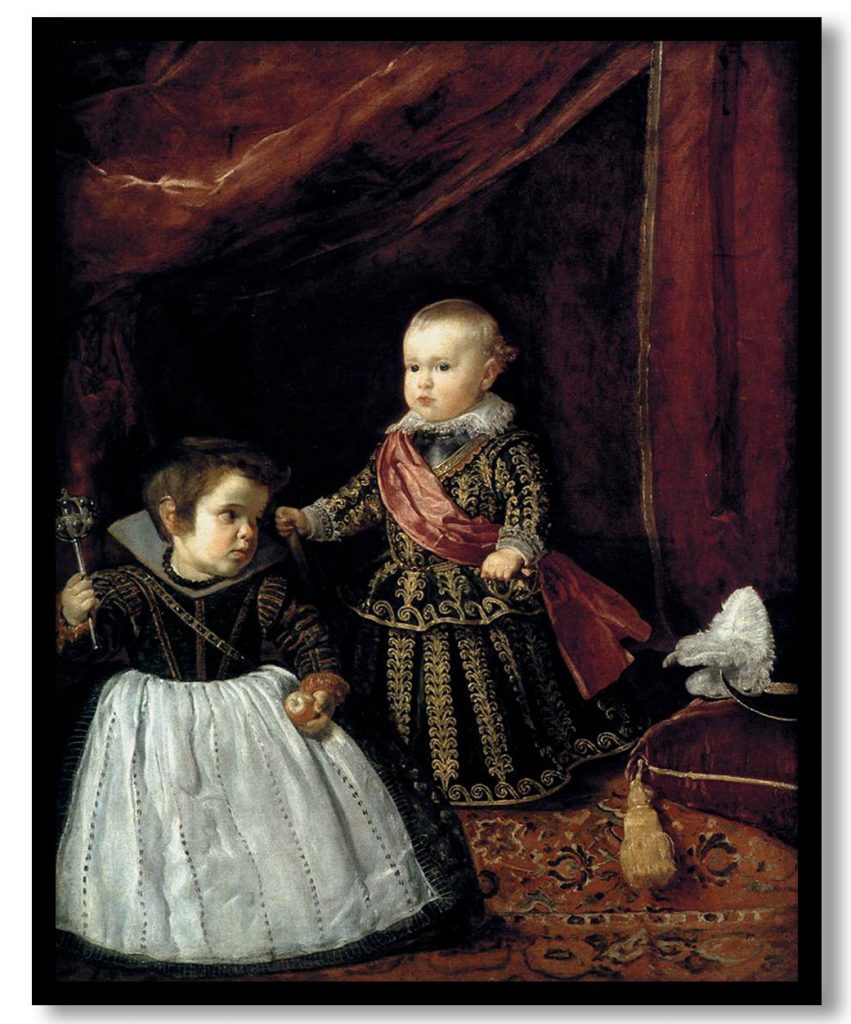 Don Baltasar Carlos with a Dwarf by Diego Velazquez (1632)