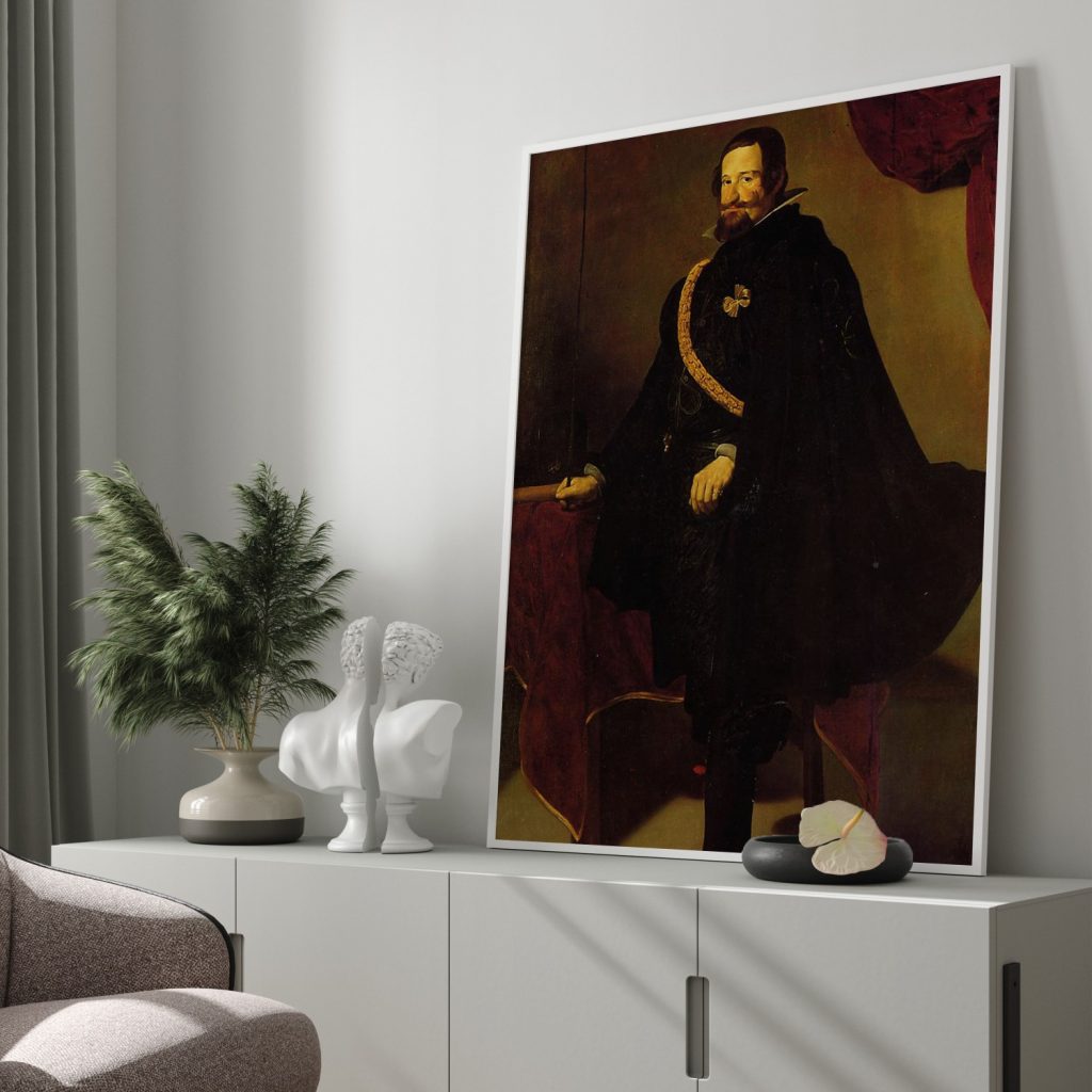Don Gaspde Guzman, Count of Olivares and Duke of San Lucla Mayor by Diego Velazquez (1622-1627)