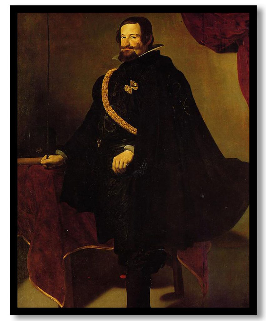 Don Gaspde Guzman, Count of Olivares and Duke of San Lucla Mayor by Diego Velazquez (1622-1627)