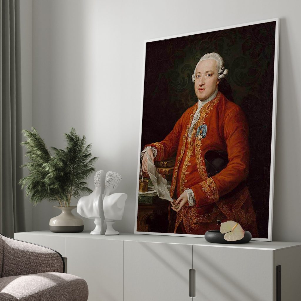 Don José Moñino Y Redondo, Count of Floridablanca by Pompeo Batoni (1776)