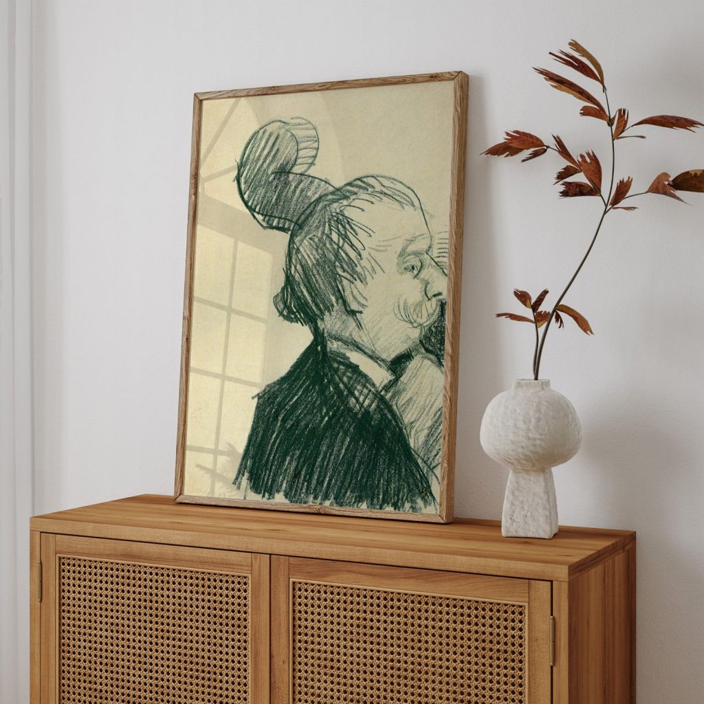 Double Bass Player by Vincent van Gogh (1887)