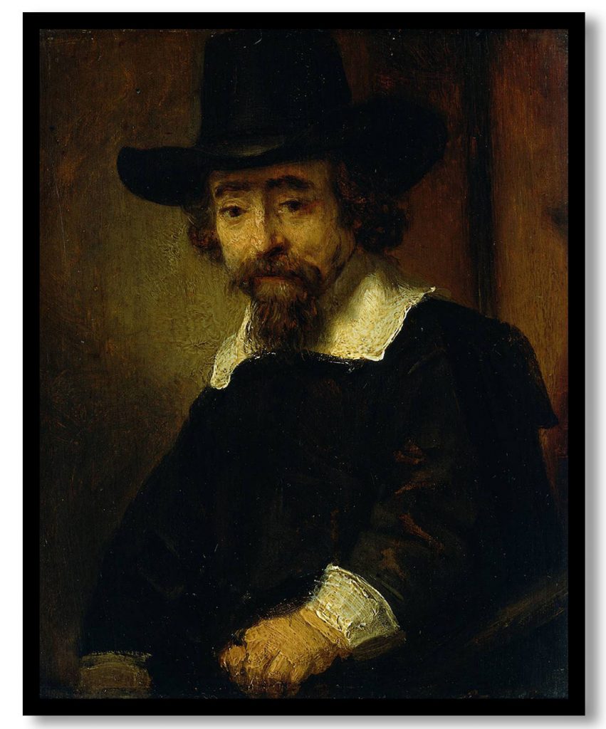 Dr Ephraim Bueno, Jewish Physician and Writer by Rembrandt (1647)