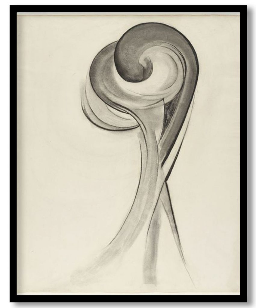 Drawing XII by Georgia O'Keeffe (1915-1916)