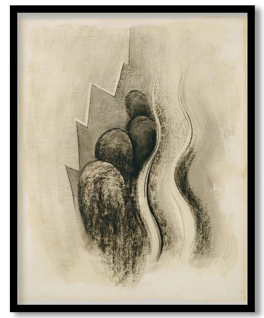 Drawing XIII by Georgia O'Keeffe (1915)