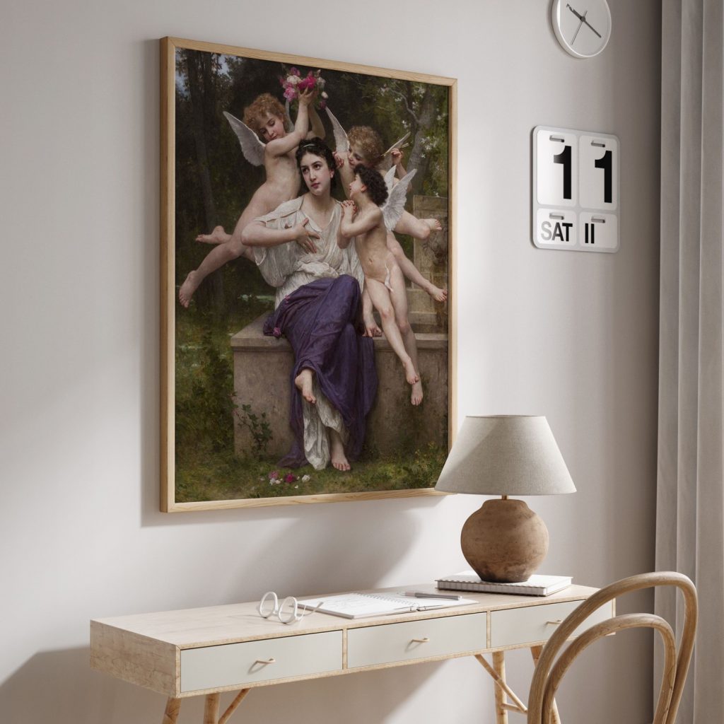 Dream of Spring by William Adolphe Bouguereau (1901)