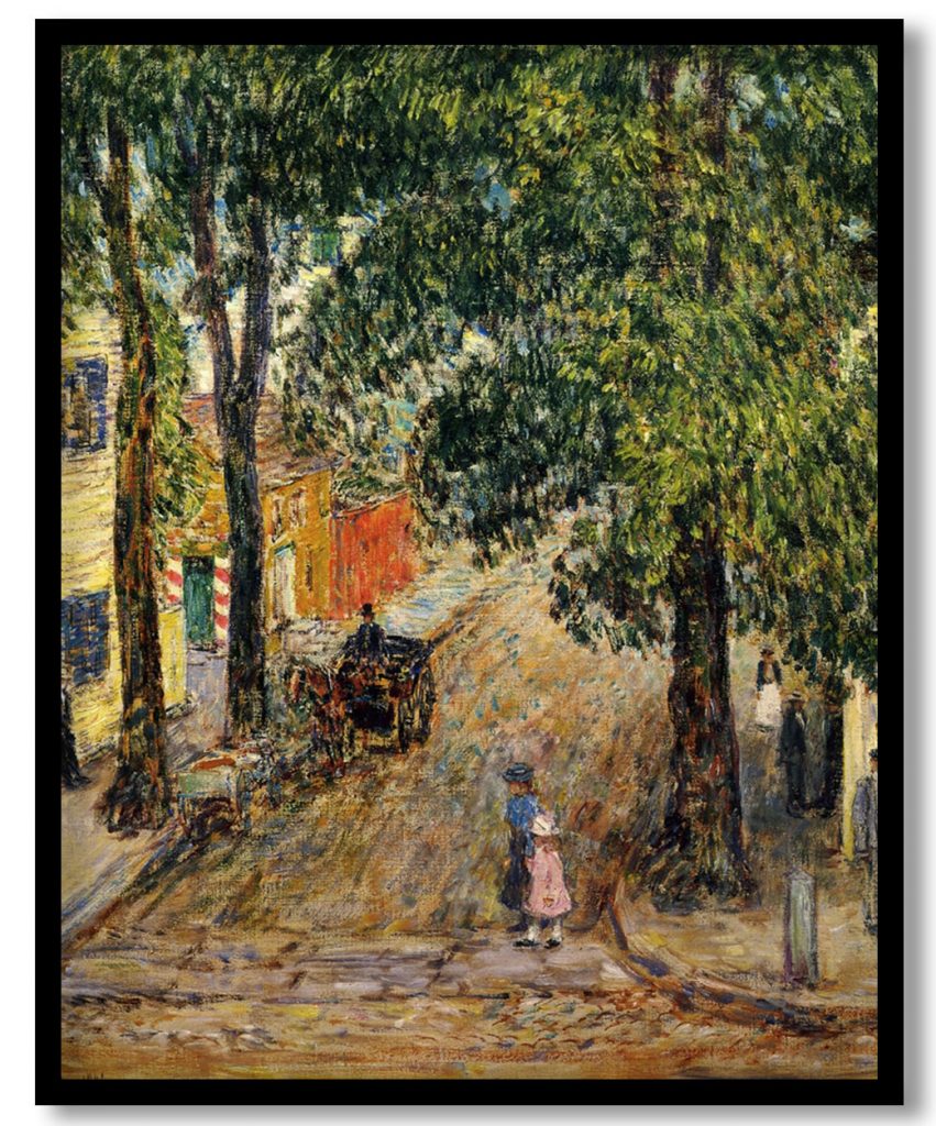 Duke Street, Newport by Childe Hassam (1901)