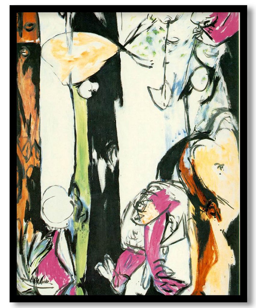 Easter and the Totem by Jackson Pollock (1953)