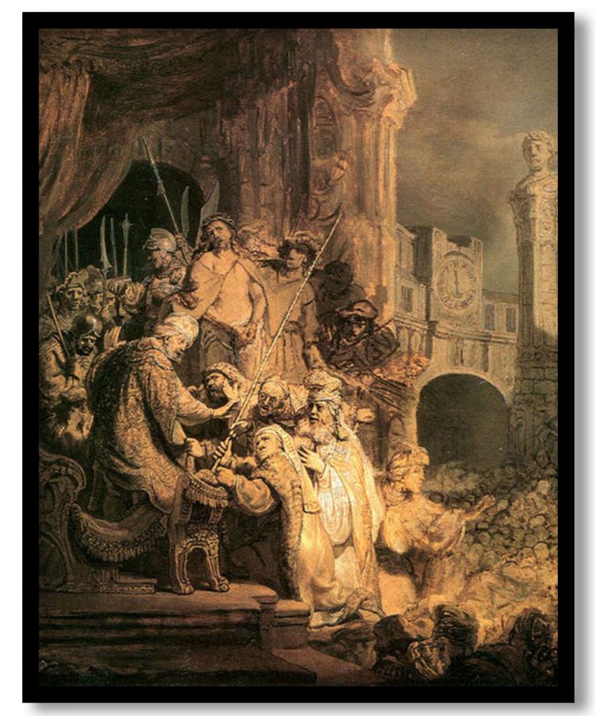 Ecce Homo by Rembrandt (1634)