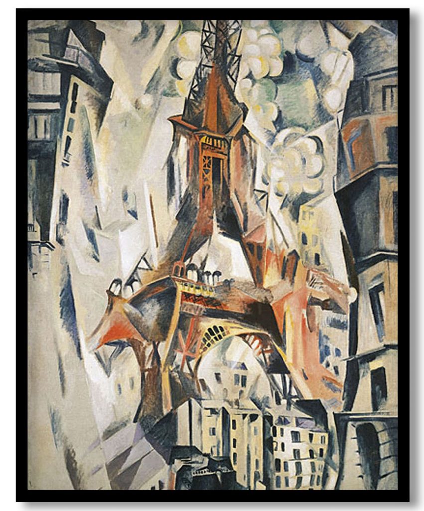 Eiffel Tower by Robert Delaunay (1911)