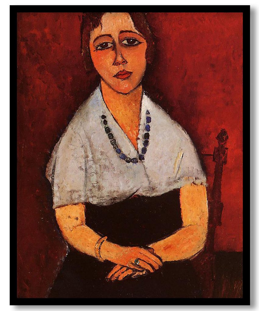 Elena Picard by Amedeo Modigliani (1917)