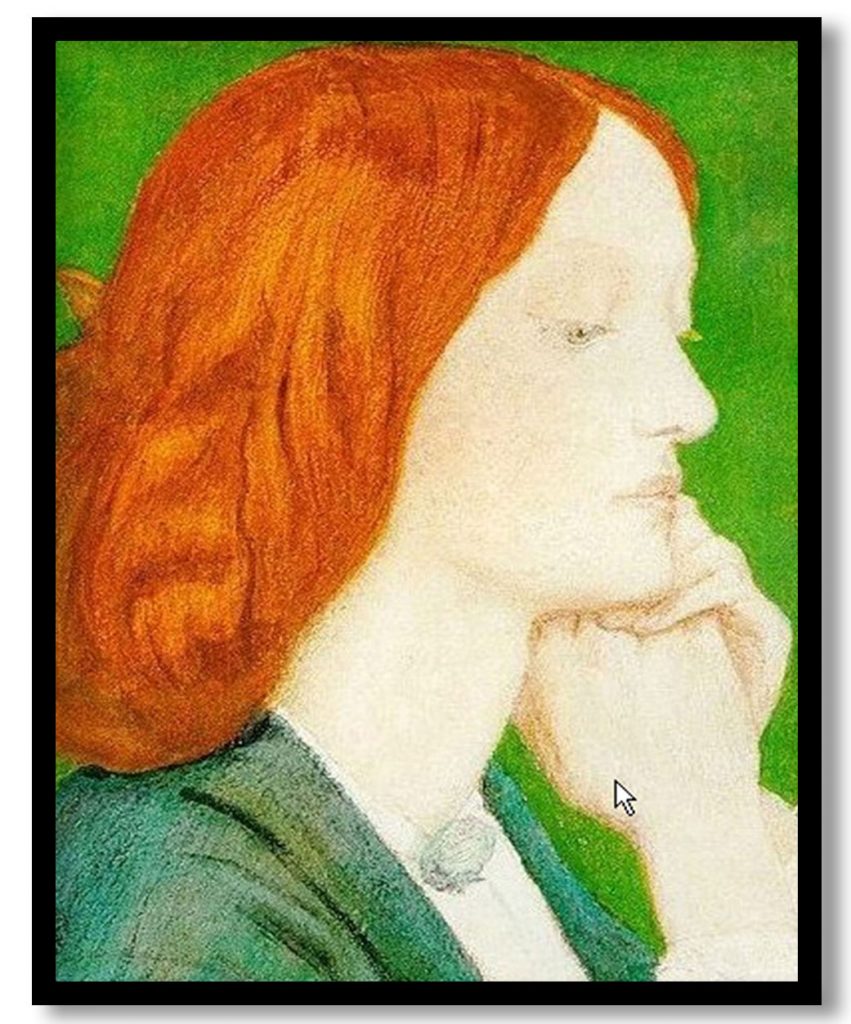 Elizabeth Siddal by Dante Gabriel Rossetti (Date Unknown)