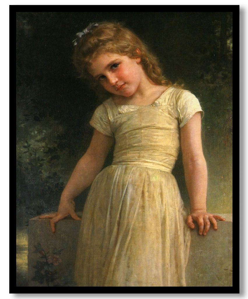 Elpieglerie by William Adolphe Bouguereau (1895)
