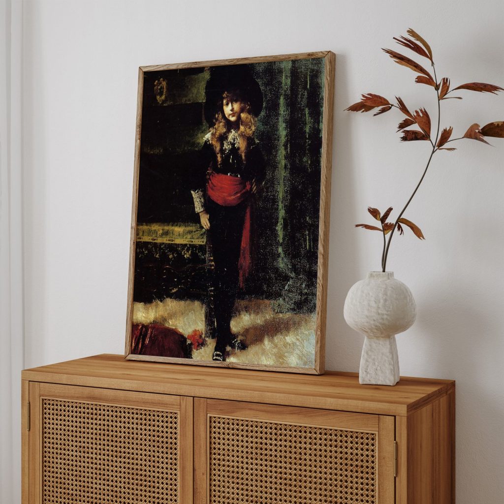 Elsie Leslie Lyde as Little Lord Fauntleroy by William Merritt Chase (1889)