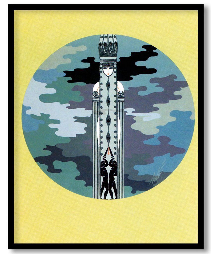 Emotions, Indifference by Erte (Date Unknown)