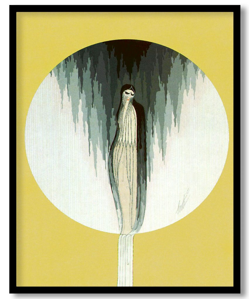 Emotions, Sadness by Erte (Date Unknown)