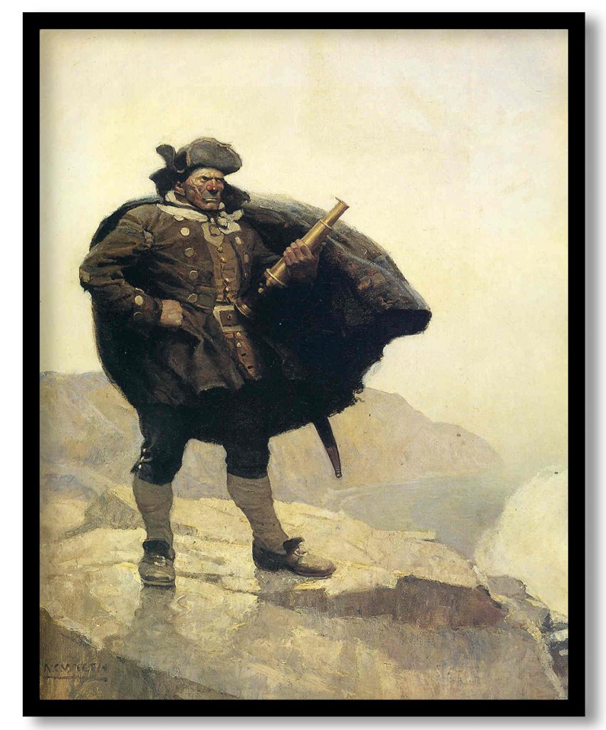 Billy Bones by N.C. Wyeth (Date Unknown)