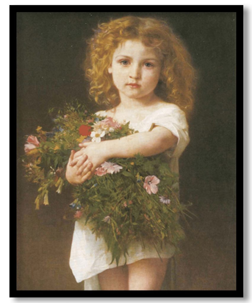 Enfantfleurs by William Adolphe Bouguereau (1878)