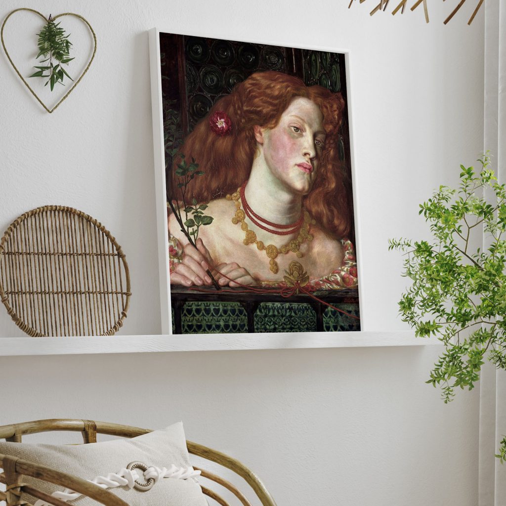 Fair Rosamund by Dante Gabriel Rossetti (1861)