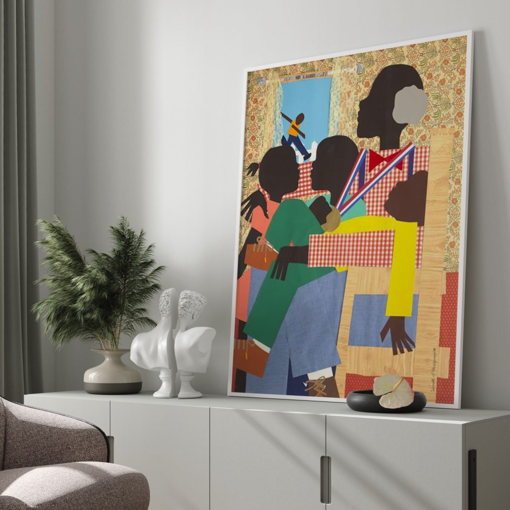 Family Time by Varnette Honeywood (1984)