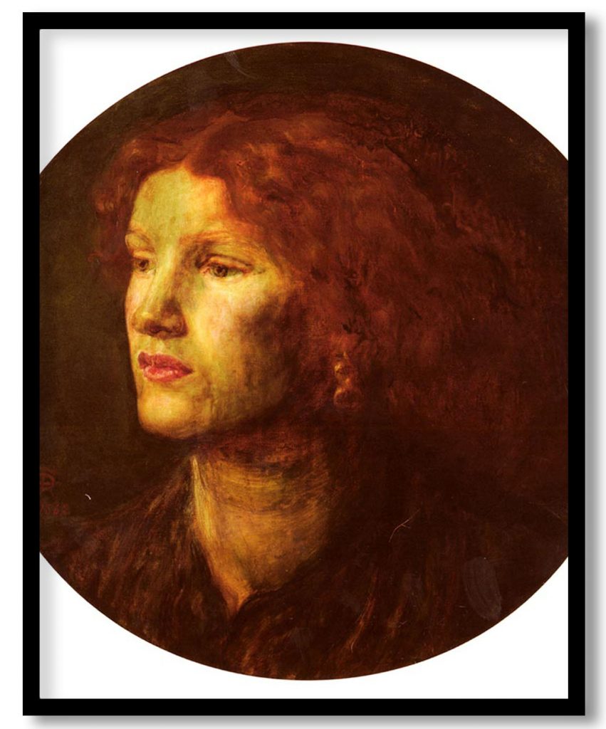 Fanny Cornforth by Dante Gabriel Rossetti (1862)