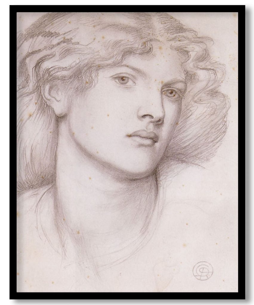 Fanny Cornforth by Dante Gabriel Rossetti (1865)
