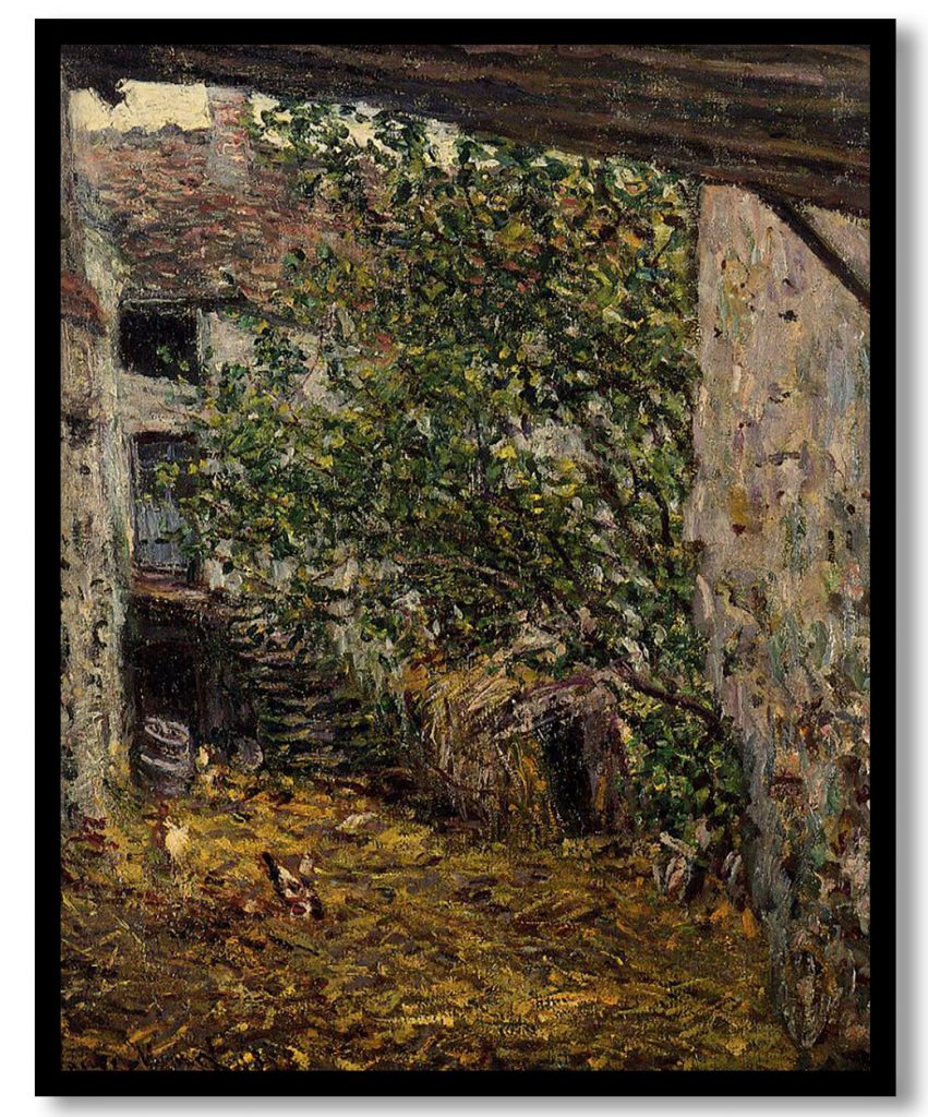 Farmyard by Claude Monet (1878)