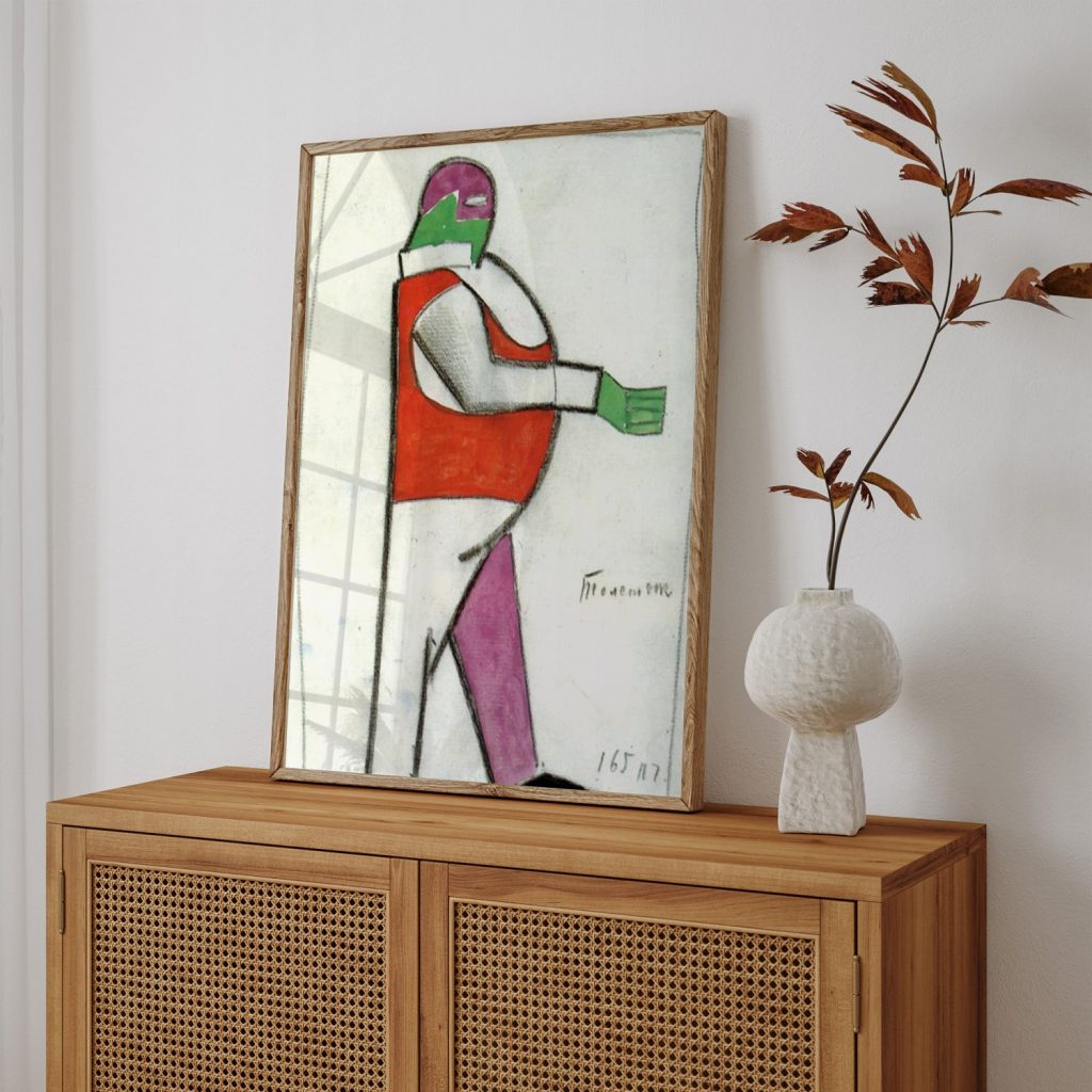 Fat Man by Kazimir Malevich (1913)