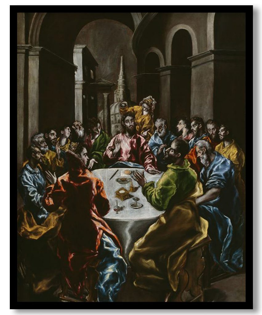 Feast in the House of Simon by El Greco (1610)