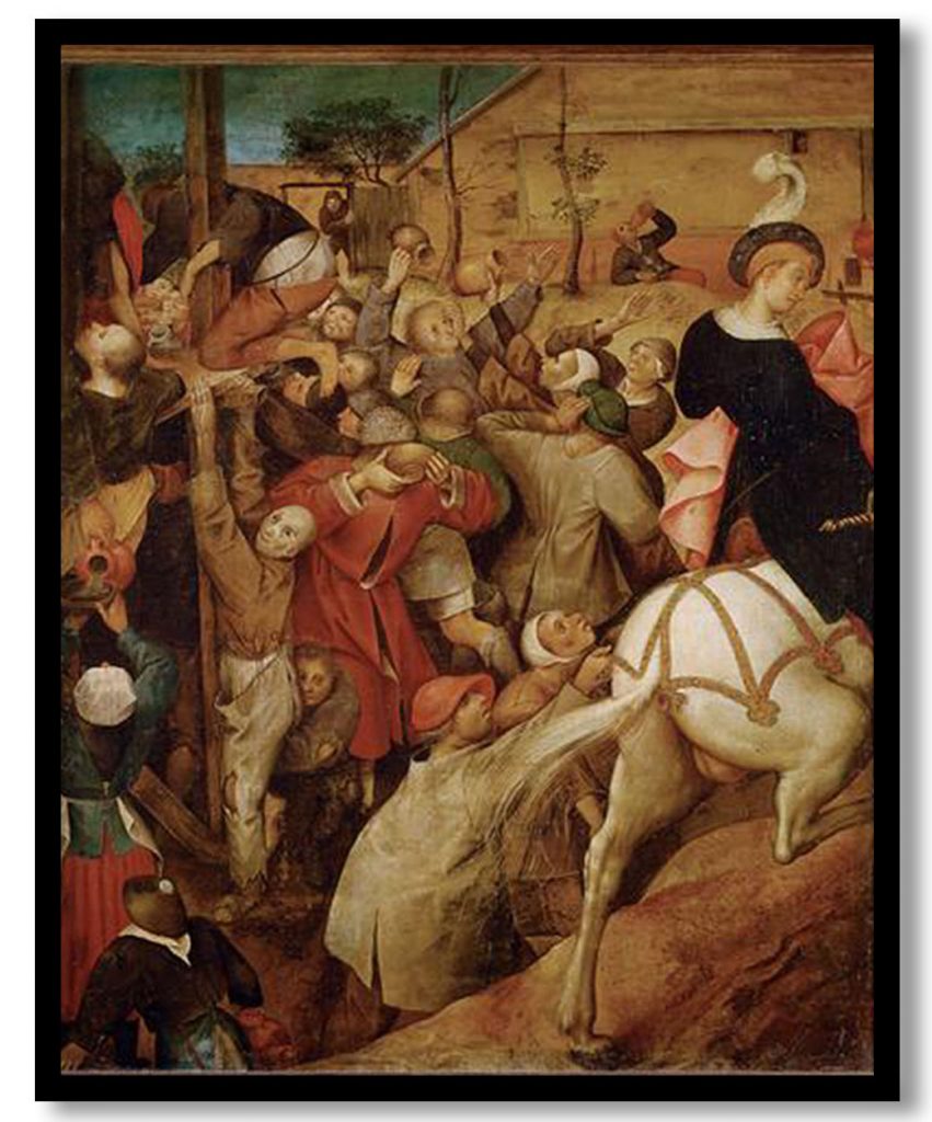 Feast of St Martin by Pieter Brueghel the Younger (Date Unknown)