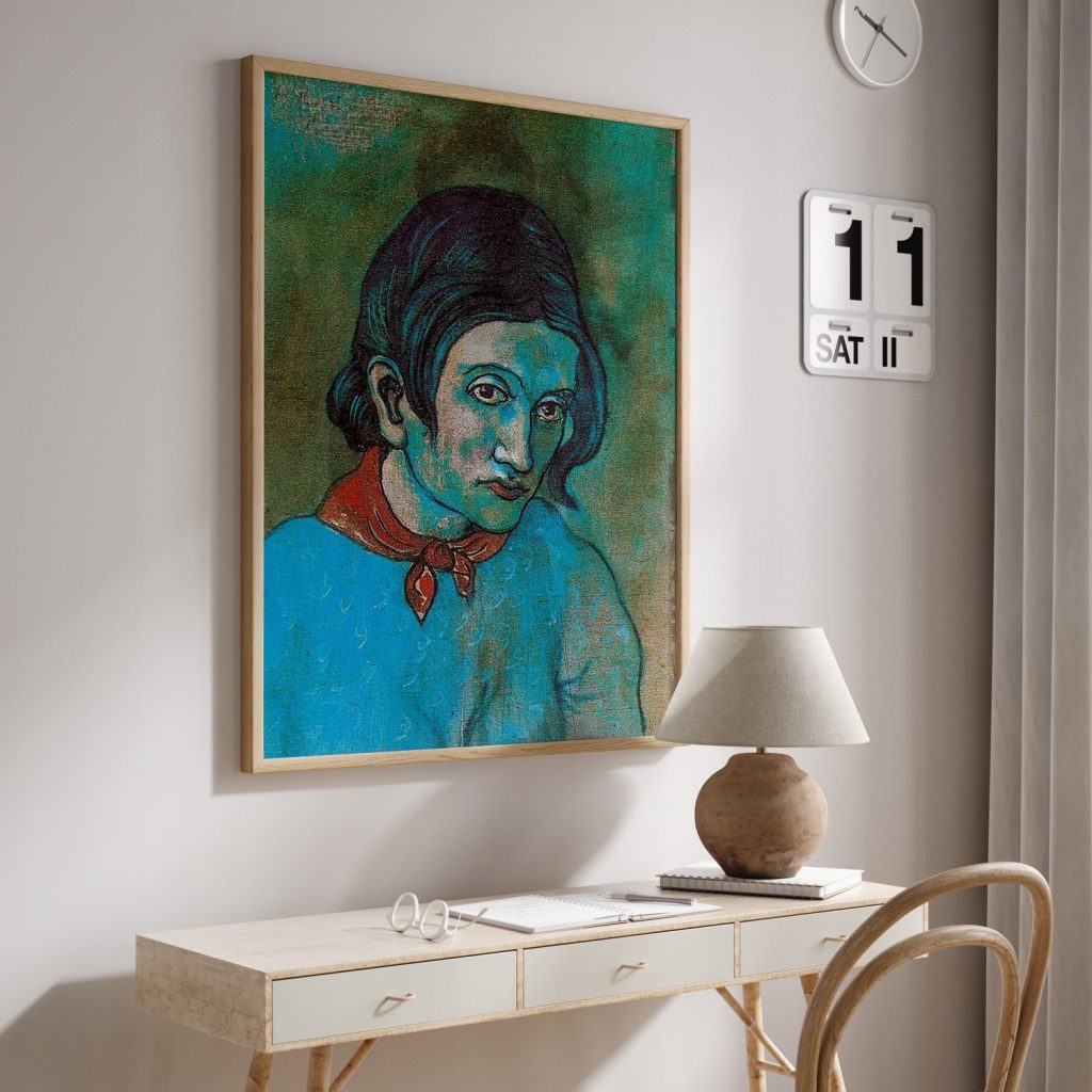 Female Head by Pablo Picasso (1902)