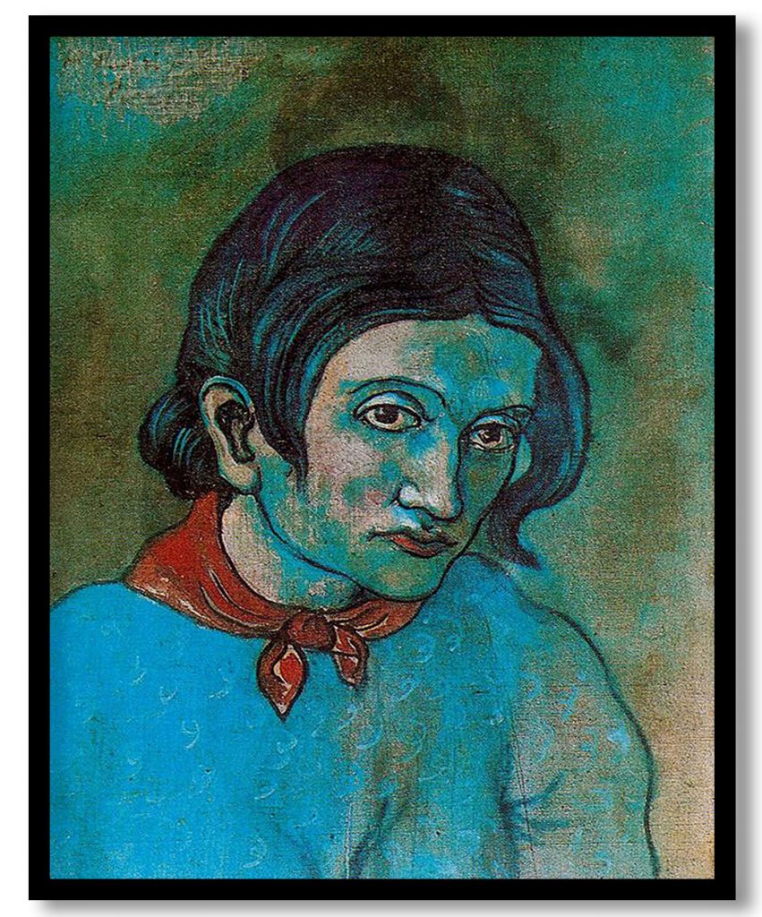 Female Head by Pablo Picasso (1902)