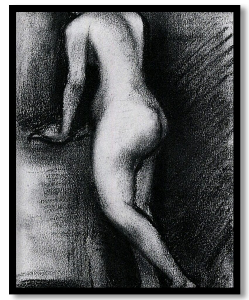 Female Nude, Standing by Vincent van Gogh (1886)