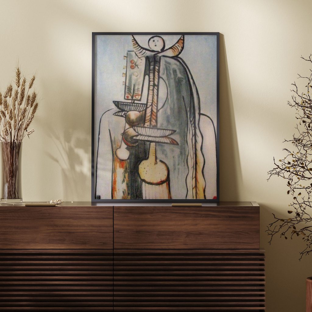 Femme Cheval by Wifredo Lam (1943)