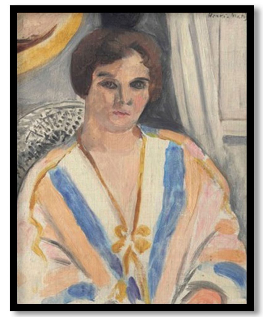 Femme En Costume Oriental by Henri Matisse (1920)