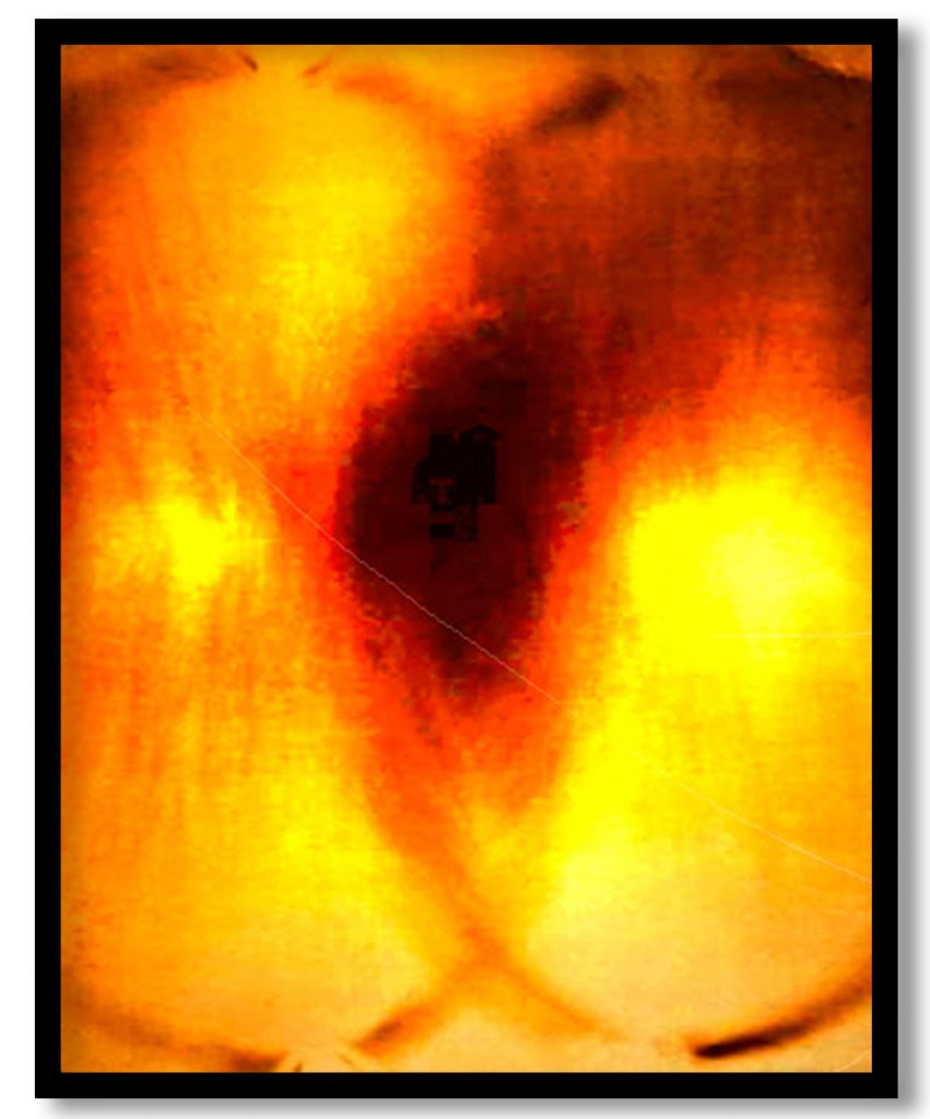 Fire Painting F36 by Yves Klein (1961)