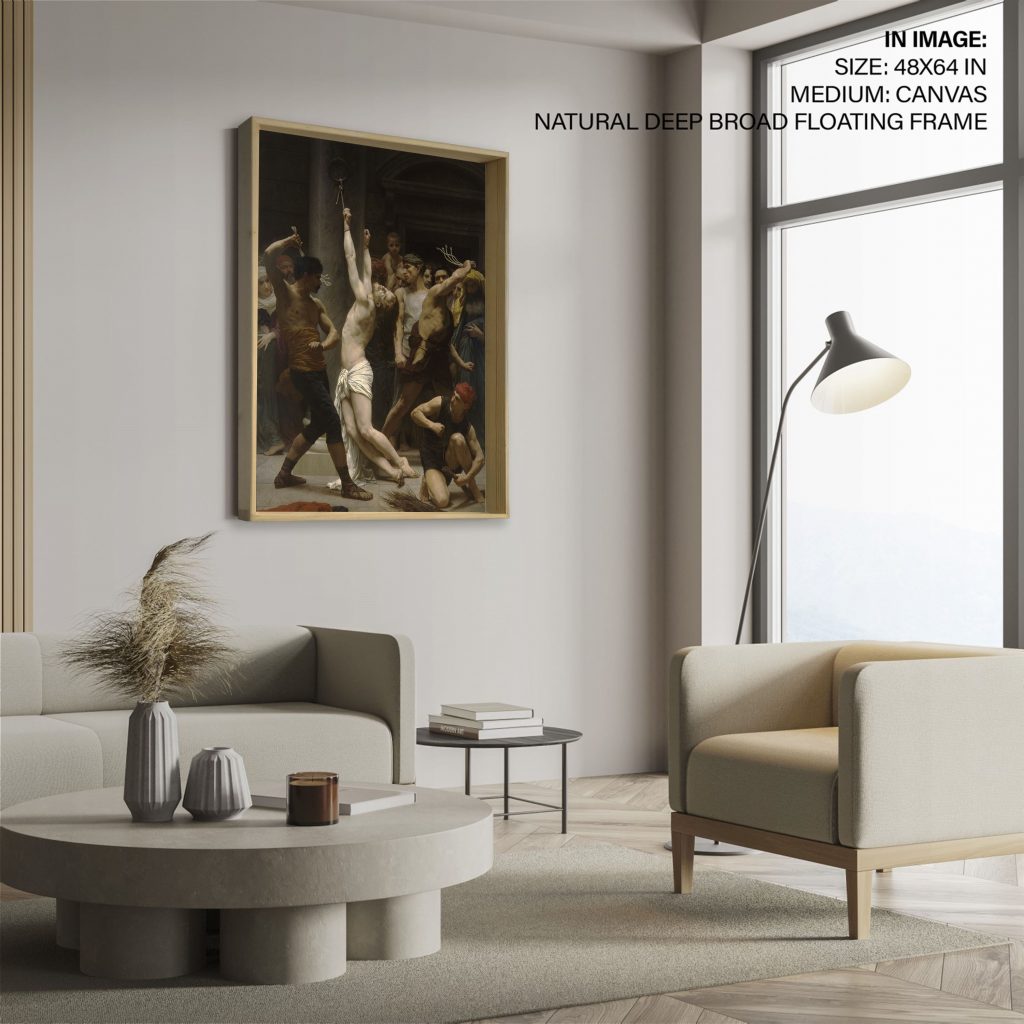 Flagellation of Our Lord Jesus Christ by William Adolphe Bouguereau