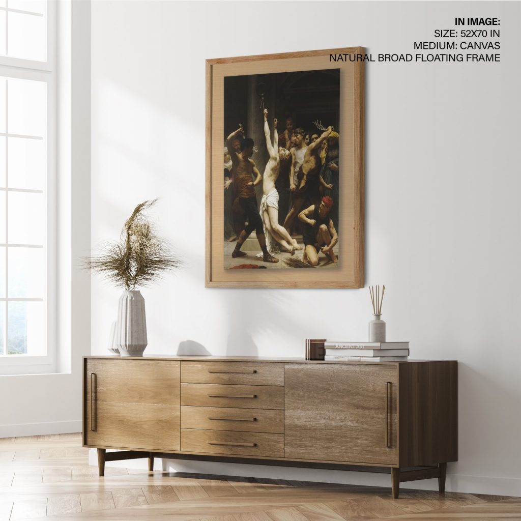 Flagellation of Our Lord Jesus Christ by William Adolphe Bouguereau